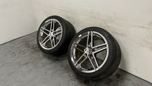 Load image into Gallery viewer, 06 13 C6 Corvette Z06 Speedline 19x12 Rear Wheels Tires 19'' Chrome 9594356 GM