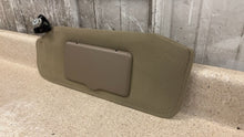 Load image into Gallery viewer, 93 02 Firebird Trans AM WS6 Camaro SS Driver Sun Visor Left OEM GM Tan 51K LH