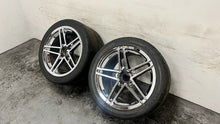 Load image into Gallery viewer, 06 08 C6 Corvette Z06 Speedline 19x12 Rear Wheels Drag 19'' Chrome 9594356 GM