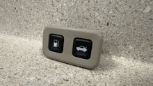 Load image into Gallery viewer, 05 13 Corvette C6 Fuel Door Trunk Switch Release Buttons Tan OEM GM Factory