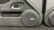 Load image into Gallery viewer, 10 15 Chevrolet Camaro SS Interior Right Left Door Panel Pair OEM Black Panels