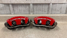 Load image into Gallery viewer, 1997 2004 Chevrolet C5 Corvette Z06 Front Brake Calipers Brakes OEM LH RH RED