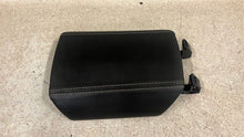 Load image into Gallery viewer, 2010 2015 Camaro SS Center Console Lid Arm Rest OEM GM Leather Black Factory 33K