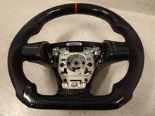 Load image into Gallery viewer, 06 13 Chevrolet Corvette C6 Carbon Fiber Racing Steering Wheel Black Leather NEW