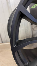 Load image into Gallery viewer, 12 19 Corvette C6 Z06 Speedline Rear 20'' Black Wheel GM 9598728 20X12 Rim OEM