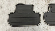 Load image into Gallery viewer, 12 15 Chevrolet Camaro SS Front Rear Left Right Floor Mats GM Black Rubber