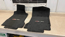 Load image into Gallery viewer, 06 13 Corvette C6 Lloyds Mats Floor Mat Black Front Driver Passenger RH LH Logo