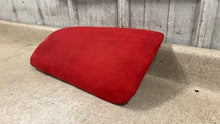 Load image into Gallery viewer, 97 04 Chevrolet C5 Corvette Z06 Center Console Lid Armrest Red Suede GM Custom