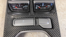 Load image into Gallery viewer, 10 15 Camaro SS Center Console Top Trim Gauges Switches Controls GM 63K Auto