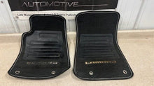 Load image into Gallery viewer, 2011 2014 Chevrolet Camaro SS Front Left Right Floor Mats 42 OEM GM
