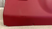 Load image into Gallery viewer, 05 13 C6 Corvette Factory Red Glove Box Dash Driver Knee Bolster Trim Side Panel