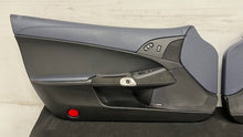Load image into Gallery viewer, 2013 Corvette C6 60h Anniversary Twilight Blue Interior Door Trim Panels Pair