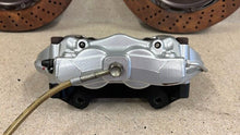 Load image into Gallery viewer, 10 15 Camaro Brembo GT Series 4-Piston Rear Big Brake Kit with 15" 2-Piece Rotor