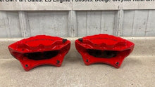 Load image into Gallery viewer, 15 19 Chevrolet Corvette C7 Z06 Rear Brake Calipers Brembo Red Brakes 11K OEM