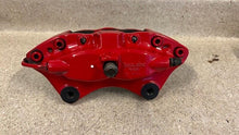 Load image into Gallery viewer, 10 15 Camaro SS Rear Driver Passenger Brembo Brake Calipers Pair OEM 53K Red