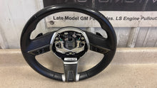 Load image into Gallery viewer, 10 11 Chevrolet Camaro SS Leather Steering Wheel GM Black 92236319 63K OEM