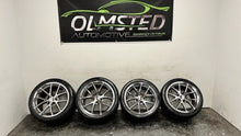 Load image into Gallery viewer, 05 13 C6 Corvette Speedline 19x12 18x9.5 Wheels Tires 19'' 18'' GM 9596791 17K
