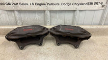 Load image into Gallery viewer, 2010 2015 Camaro SS Front Driver Passenger Brembo Brake Calipers Pair OEM