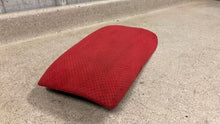 Load image into Gallery viewer, 97 04 Chevrolet C5 Corvette Z06 Center Console Lid Armrest Red Suede GM Custom