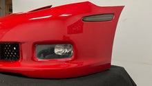 Load image into Gallery viewer, 05 13 Chevrolet C6 Z06 Factory Wide Body Front Bumper Assembly Cover OEM GM Red