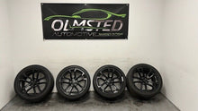 Load image into Gallery viewer, 12 15 Camaro ZL1 Front Rear Wheels Tires 20x10 20x11 20'' Black GM 22798740