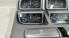 Load image into Gallery viewer, 10 15 Camaro SS Center Console Top Trim Gauges Switches Controls GM OEM NICE!