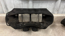 Load image into Gallery viewer, 15 19 Corvette C7 Z06 Front Right Left 6 Piston Brake Calipers Brembo Burnt