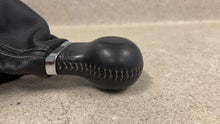 Load image into Gallery viewer, 10 15 Camaro SS Center Manual Shifter Knob Boot Black Leather GM OEM 26K Miles