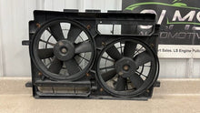 Load image into Gallery viewer, 93 97 Firebird Camaro LT1 Radiator Cooling Fan Assembly OEM GM Dual Fans