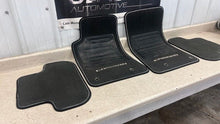 Load image into Gallery viewer, 2010 2015 Chevrolet Camaro SS Front Rear Left Right Floor Mats GM Black Logo
