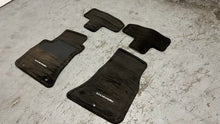 Load image into Gallery viewer, 11 14 Dodge Challenger Front Rear Black Cloth Carpet Floor Mats 4 Mopar LH RH