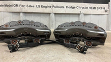 Load image into Gallery viewer, 05 13 Chevrolet Corvette C6 Z06 Front Brake Calipers 6 Piston Set Brakes OEM 3K