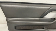 Load image into Gallery viewer, 97 99 Chevrolet Camaro SS Z28 Right Left Door Panels Leather Pair OEM GM Gray