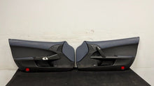 Load image into Gallery viewer, 2013 Corvette C6 60h Anniversary Twilight Blue Interior Door Trim Panels Pair