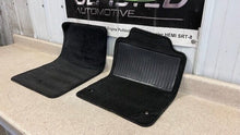 Load image into Gallery viewer, 06 13 Chevy Corvette Factory Floor Mats Black GM Front Driver Passenger RH LH 2