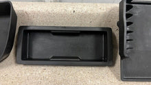 Load image into Gallery viewer, 2004 2005 2006 Pontiac GTO Rubber Center Console Inserts Black OEM GM 92084507