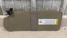 Load image into Gallery viewer, 93 02 Firebird Trans AM Camaro SS Passenger Sun Visor Right OEM GM Tan 51K NICE