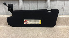 Load image into Gallery viewer, 04 05 06 Pontiac GTO Passenger Sun Visor Right RH OEM GM Black Lights Shade