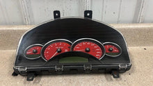 Load image into Gallery viewer, 04 06 Pontiac GTO Gauge Instrument Cluster 132K Speedometer 92172960 Red Manual