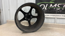 Load image into Gallery viewer, 00 04 Chevrolet Corvette C5 Rear Speedline 18x9.5 Wheel Rim GM 9594182 Black 18'