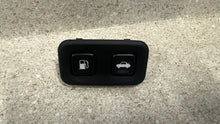 Load image into Gallery viewer, 05 13 Chevrolet Corvette C6 Fuel Door Trunk Switch Release Buttons Black OEM GM