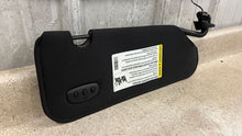 Load image into Gallery viewer, 05 13 Corvette Z06 C6 Driver Sun Visor Left GM Homelink Garage Opener Black NICE