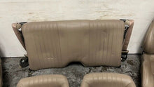 Load image into Gallery viewer, 98 02 Pontiac Firebird Trans AM Front Rear Set Power Seats Leather Tan OEM 80K