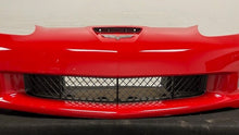 Load image into Gallery viewer, 05 13 Chevrolet C6 Z06 Factory Wide Body Front Bumper Assembly Cover OEM GM Red