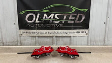 Load image into Gallery viewer, 06 13 Corvette C6 Z06 Rear Brake Calipers 4 Piston Set Red Brakes NICE! 5K MILES