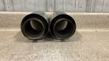 Load image into Gallery viewer, 12 14 Dodge Charger Chrysler 300 Factory Tailpipe Exhaust Tips Pair 68206399AA