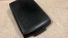 Load image into Gallery viewer, 2011 2014 Dodge Challenger Center Floor Console Lid Armrest Leather SRT Black