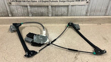 Load image into Gallery viewer, 05 13 Corvette C6 Z06 Front Driver Window Regulator Motor GM 25815795 Left 17K