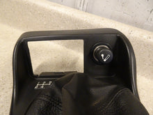 Load image into Gallery viewer, 98 02 Firebird Camaro Factory Center Console Top Shifter Trim Manual Black Boot