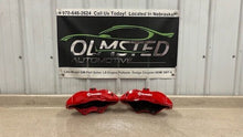 Load image into Gallery viewer, 15 20 Dodge Challenger SRT Brembo 6 Piston Front Left Right Brake Calipers Red